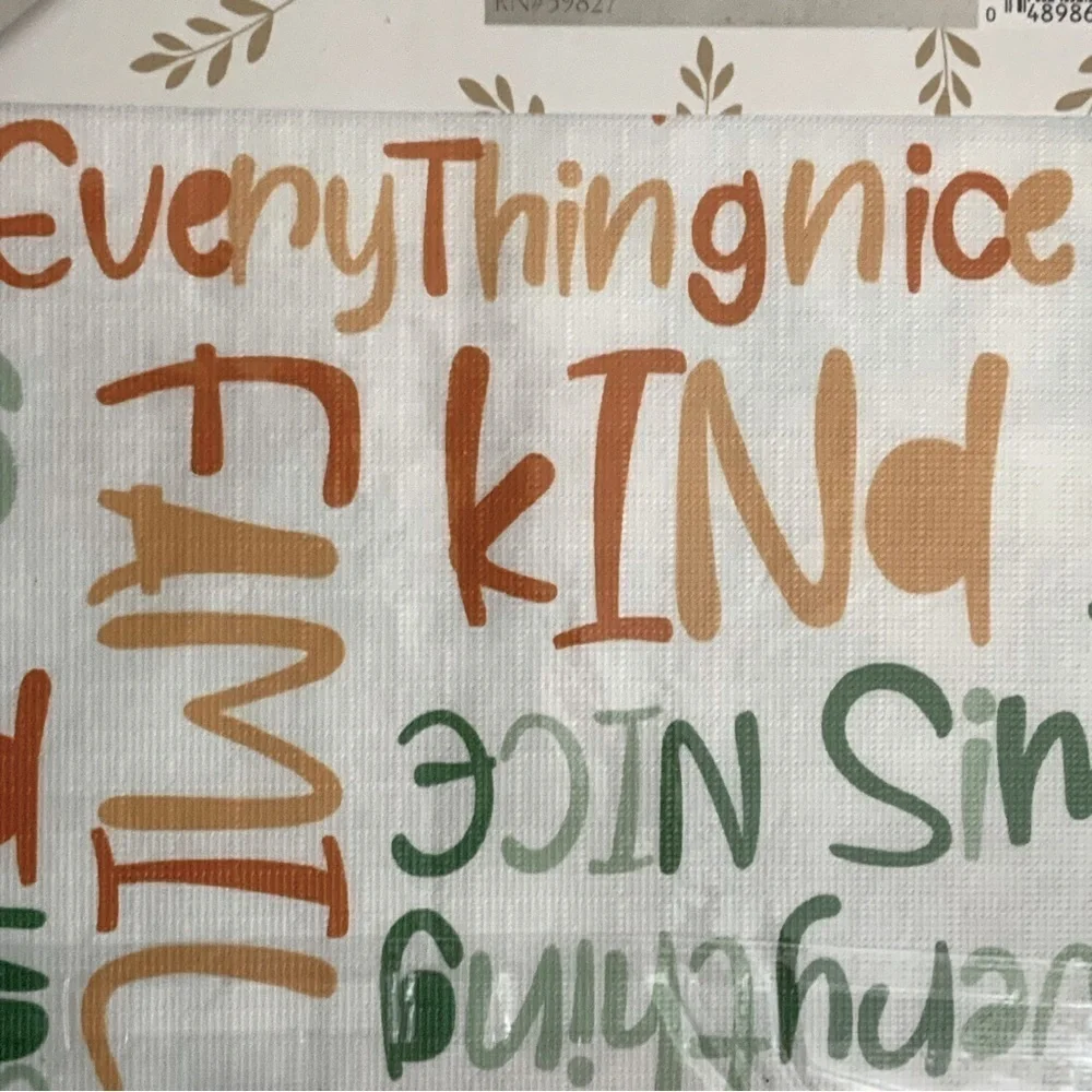 Harvest Homes Tablecloth Thanksgiving Indoor Outdoor Multicolor Square 52 in